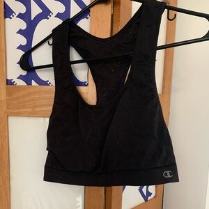 Women's Black Sports Bra